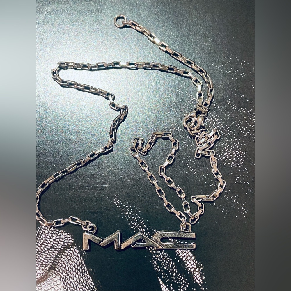 Vintage MAC Cosmetics Makeup Artist Necklace